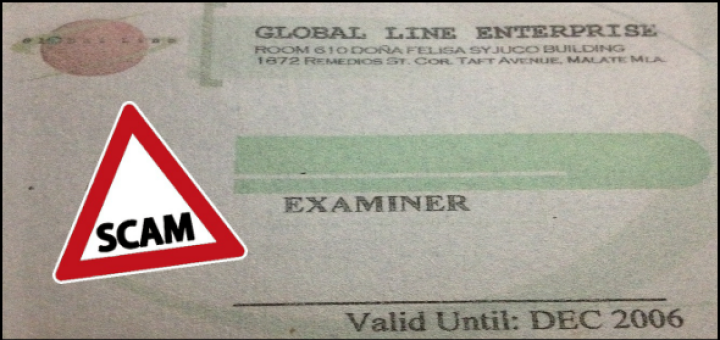 Global Line Enterprise ID Scam 2